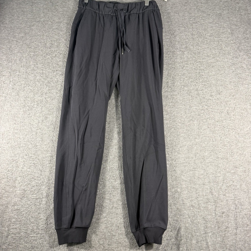 Lululemon On The Fly Jogger Women's Sz. 4 Black Performance Gym Athleisure